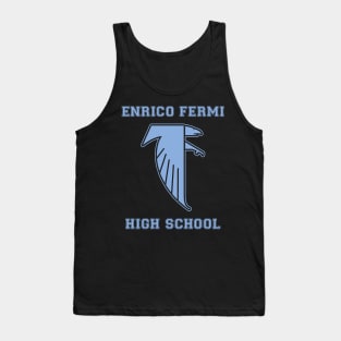 Enrico Fermi High School Blue Tank Top